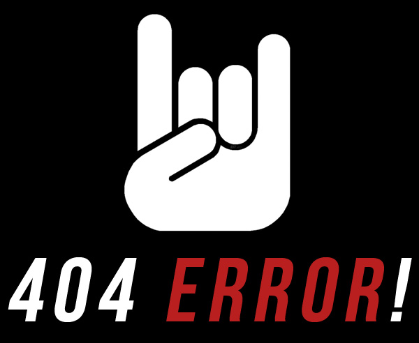 404 Error - Page Not Found